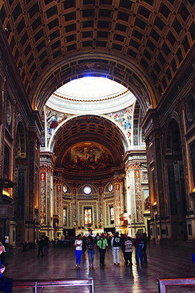 Mantova Basilica Sant'Andrea - interno