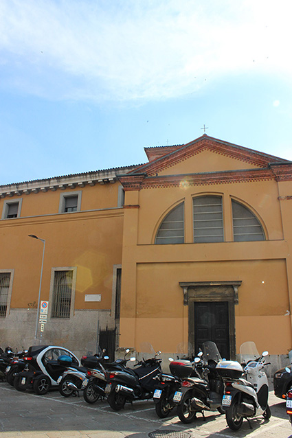 Milano Casa abitata dal Petrarca in Piazza Sant'Ambrogio