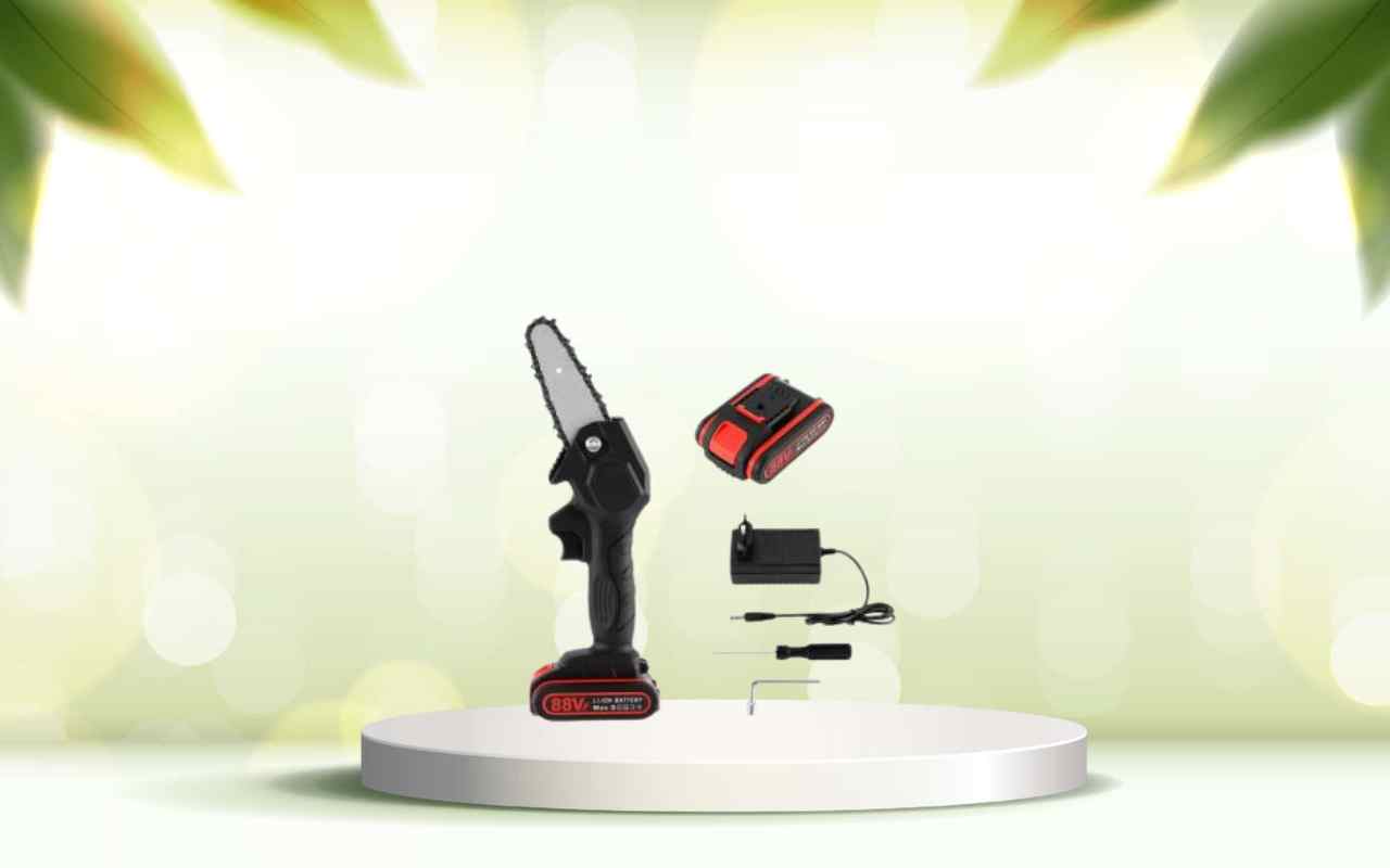 Scopri la mini motosega a batteria: pota il tuo giardino senza sforzo