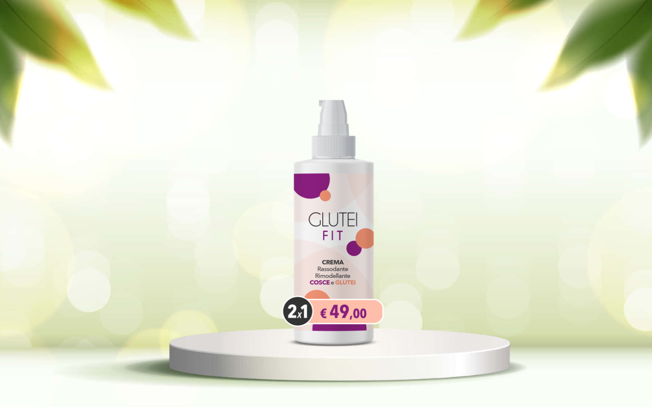 Scopri glutei più sodi e tonici: prova ora la crema rassodante Glutei Fit