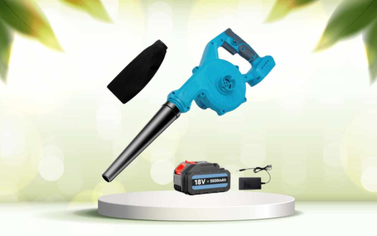 Scopri il soffiatore ad aria 2-in-1: efficienza senza fili per la pulizia perfetta
