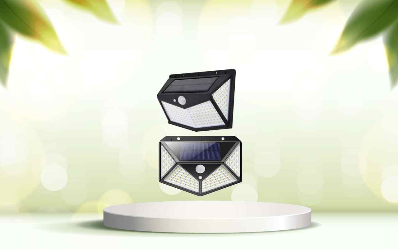 Illumina il tuo giardino senza costi: prova il faretto solare Solar Power 100 LED